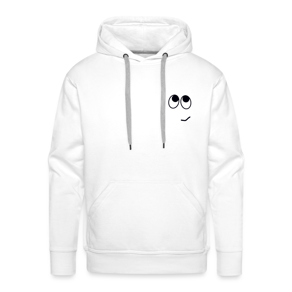 FLAUSCHNhoodie - the face small - white