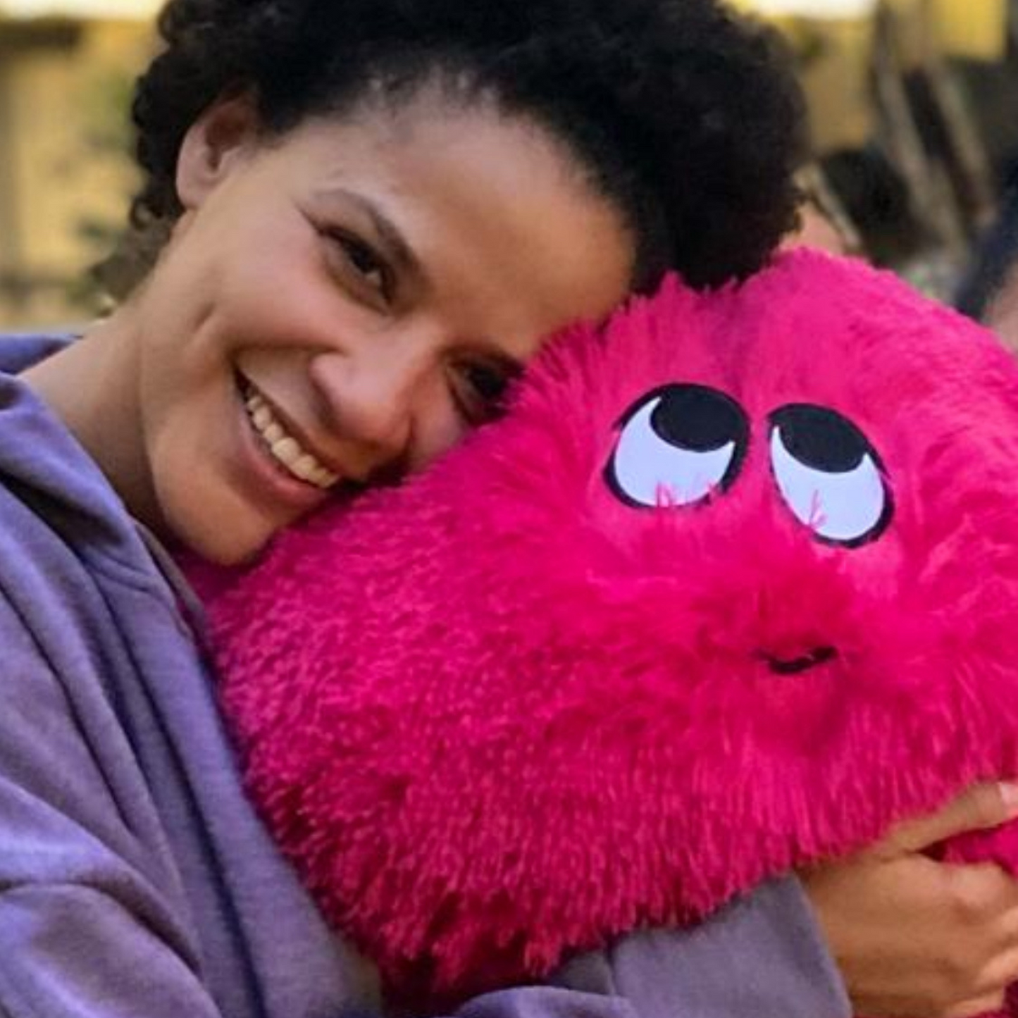 buddyFLAUSCHN pink - Botschafter für liebevolles Miteinander