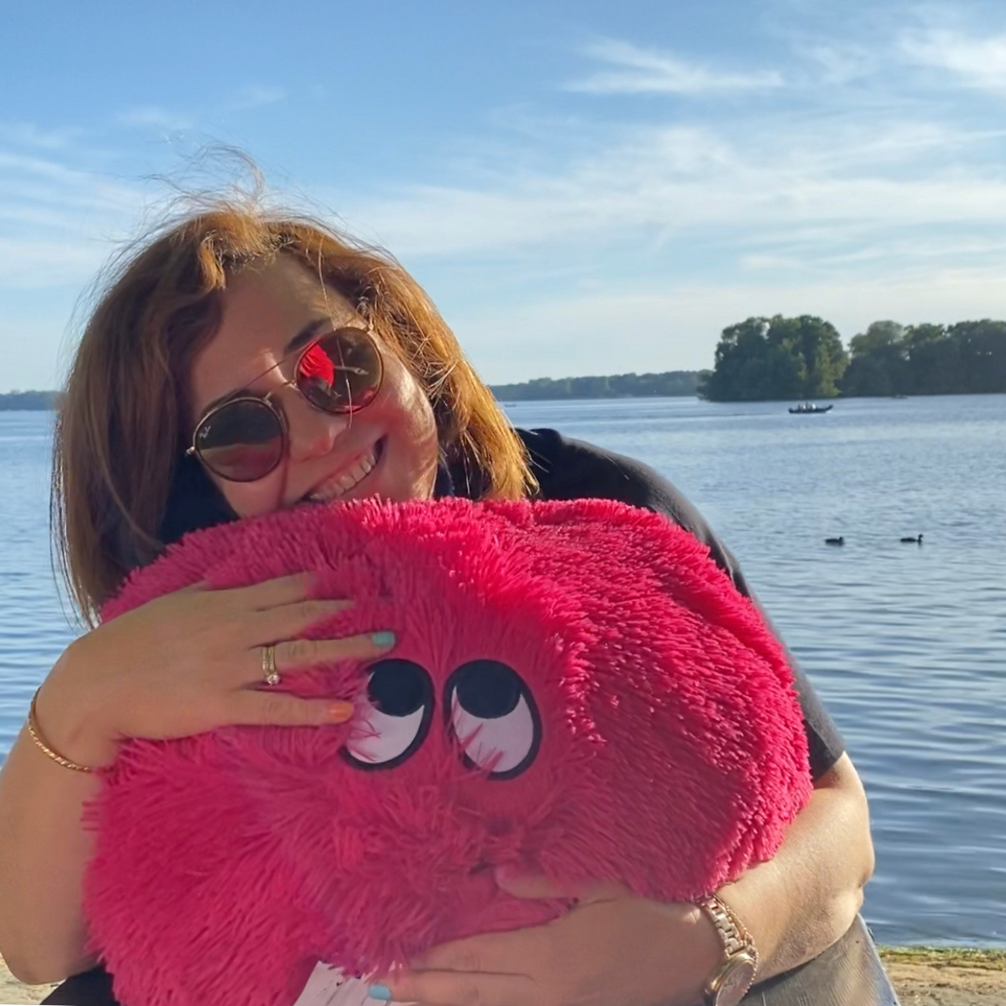 buddyFLAUSCHN pink - Botschafter für liebevolles Miteinander